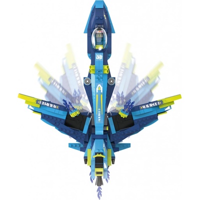 Playtive Clippys Stavebnice "M" (dobrodružný jet)