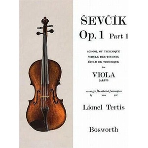 Sevcik for Viola - Opus 1, Part 1: School of Technique | Otakar Sevcik, Lionel Tertis (ISBN: 9780711997707)