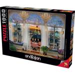 Anatolian Пъзел Anatolian - Изглед от тераса в Париж, 1000 части (P1091)