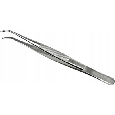 Zdobící pinzeta 20 cm, kuchařská, zahnutá MF99
