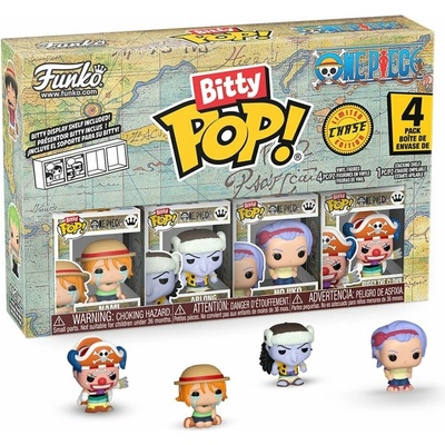 Funko Bitty Pop! 4-Pack One Piece Nami Chase Edition