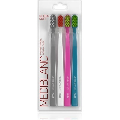 MEDIBLANC. 5490 Ultra Soft Grey, White, Pink, Blue 4 ks