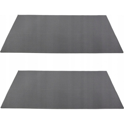 Akustická izolační rohož Bitmat šedá vlna 2 cm 4 m2