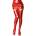 Glossy Isla Stockings Red M