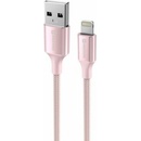 Swissten 71523311 USB / Lightning, 1,5m, růžový
