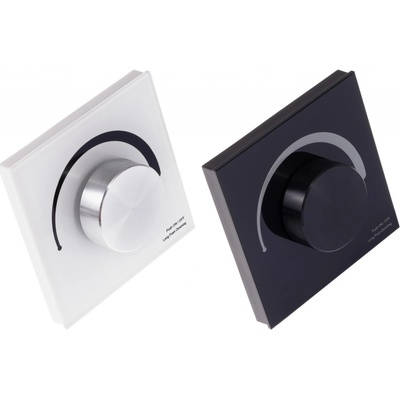 T-LED Nástěnný Ovladač dimLED pro LED pásky Barva:: černá 069110