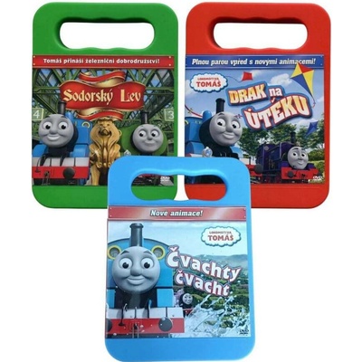 Lokomotiva Tomáš kolekce 3 DVD
