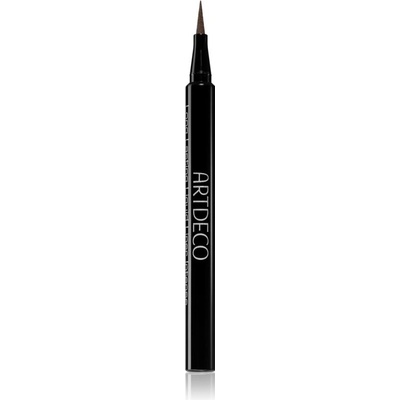 Artdeco Liquid Liner Intense dlouhotrvající oční linky ve fixu 04 Brown 0,6 ml