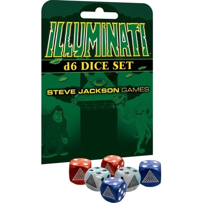 Steve Jackson Games Illuminati d6 Die Set