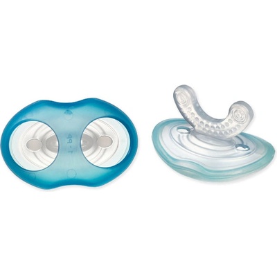 Tommee Tippee pre citlivé ďasná a prvé zúbky C2N 3m+ modrá