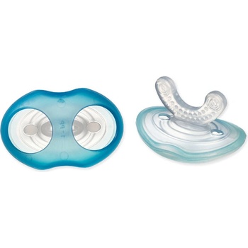 Tommee Tippee pre citlivé ďasná a prvé zúbky C2N 3m+ modrá