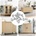 vidaXL Заключващ винт Едноцветен 4865 pcs Сребрист Стомана (864567)