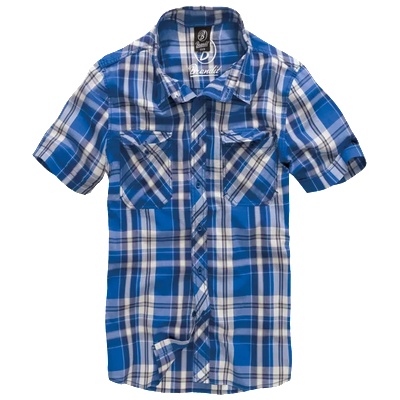 Brandit Roadstar риза с къс ръкав, синя (4012.53)