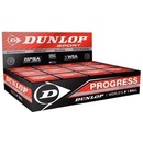 Squashové míčky Dunlop Progress 12 ks