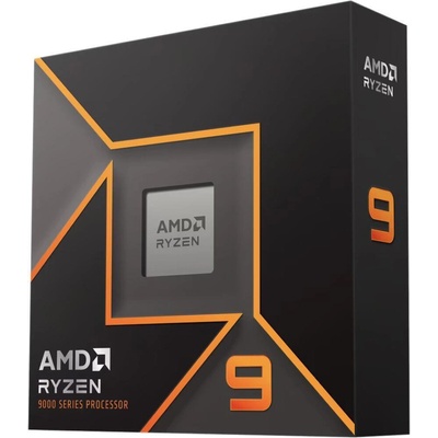 Ryzen 9 9900X Процесор за настолен компютър (100-100000662WOF)