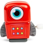 Bigjigs Toys Метален мини робот Bigjigs - С механизъм за навиване, червен (SYMTRA_RG) - ozone