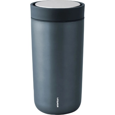 Stelton Термос чаша TO GO CLICK 400 ml, гланцово тъмно син, Stelton (SN68518)
