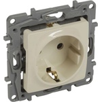 Legrand Контакт шуко niloe 16a крем (m019870)