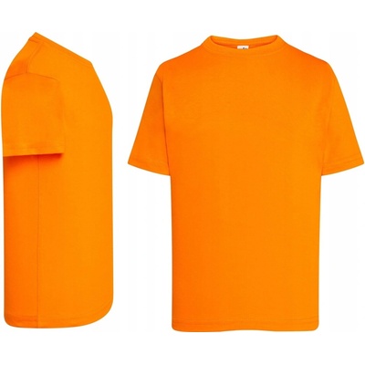 JHK detské tričko krátky rukáv oranžové
