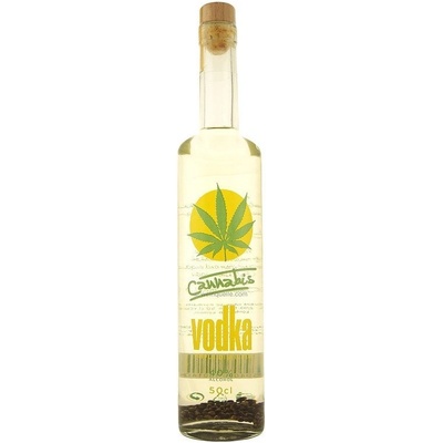 Cannabis Vodka 40% 0,5 l (holá láhev)