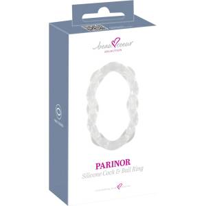 Beau Coeur Parinor - пенис и тестис пръстен - прозрачен