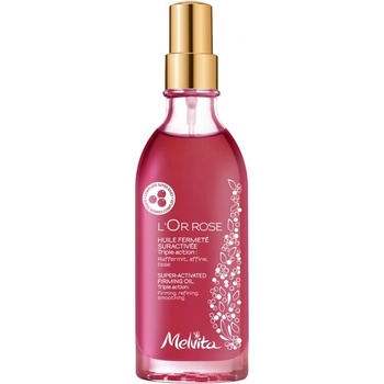 Melvita Lor Rose Organic Стягащо масло за тяло за ръце гърди корем ханш и бедра 100 ml *Тестер