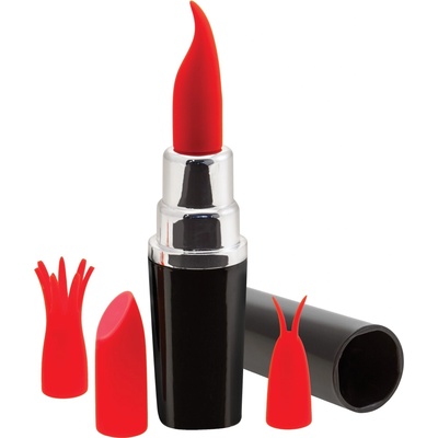 S Pleasures Lipstick vibrator - black/red