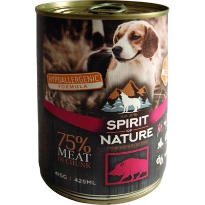 Spirit of Nature Dog Adult Wild Boar 415 g