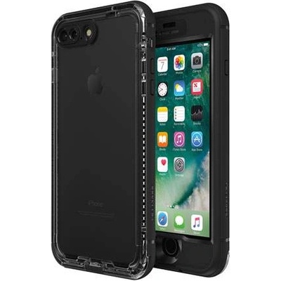 LifeProof Nuud Touch ID - удароустойчив и водоустойчив кейс за iPhone 8 Plus, iPhone 7 Plus (черен)