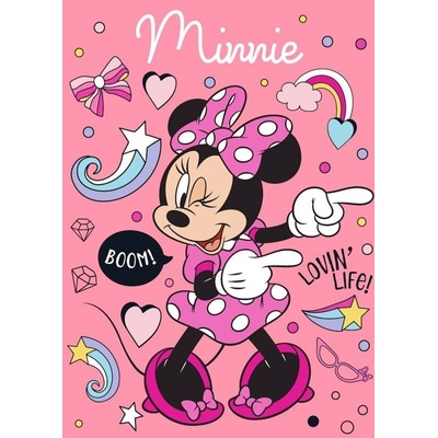 FARO Fleece deka Minnie Boom