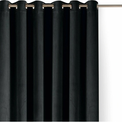 Filumi Černý sametový dimout závěs 400x225 cm Velto – Filumi