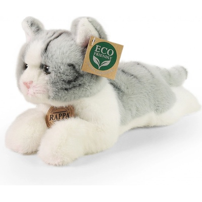 Eco-Friendly Rappa kočka ležící šedá 20 cm