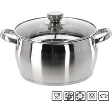 CHOMIK Nerezový hrniec s pokrievkou 5 l 24 cm CH-KIR3394