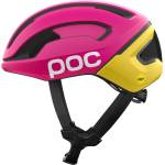 POC Каска за шосейно колоездене POC Omne Air Mips Bike helmet - Rhos Red Matt / Citrine Yellow Matt - размер M 54-59 cm (851-1726-1412)