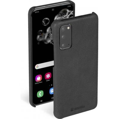 Krusell Гръб Krusell Sunne Cover за Samsung Galaxy S20 - Винтидж - Черен