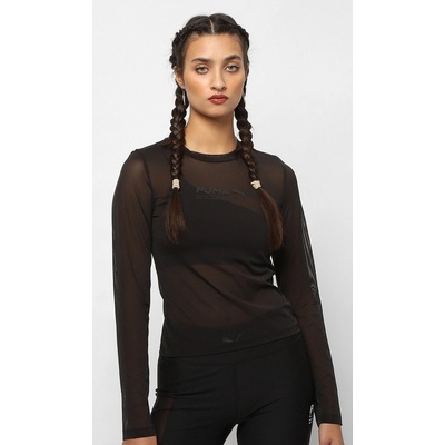 PUMA Evide Longsleeve Mesh Top