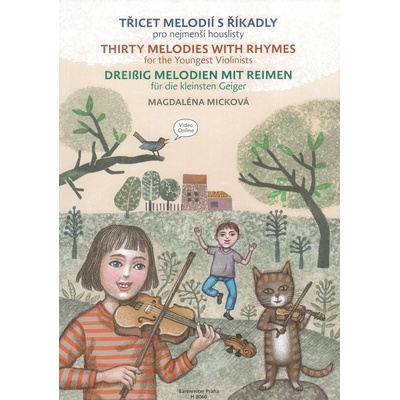 Bärenreiter Třicet melodií s říkadly pro nejmenší houslisty