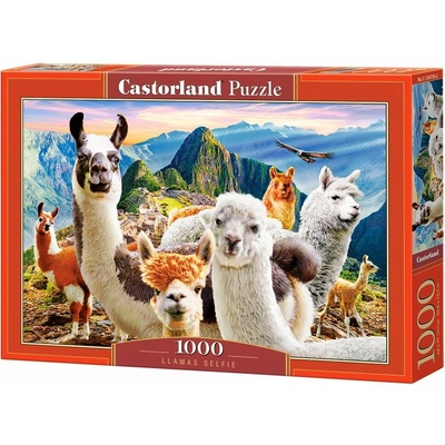 CASTORLAND Selfie lam na Macchu Picchu 1000 dílků