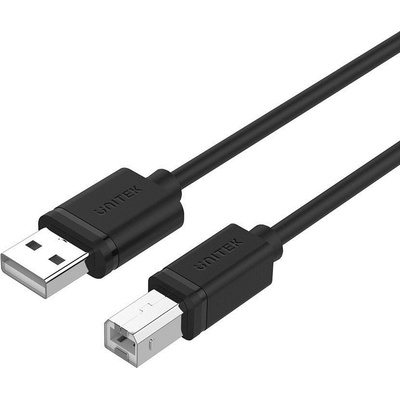 Unitek Y-C421GBK USB, USB 2.0 USB A USB B, 5m, černý