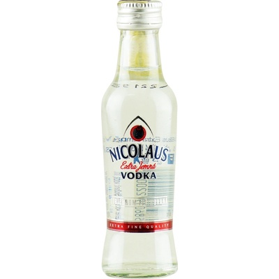 Nicolaus Vodka Extra Jemná 38% 0,04 l (čistá fľaša)