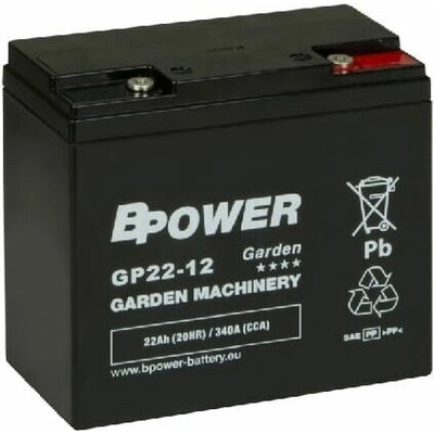 Bpower AGM 12V 22Ah BV 22-12