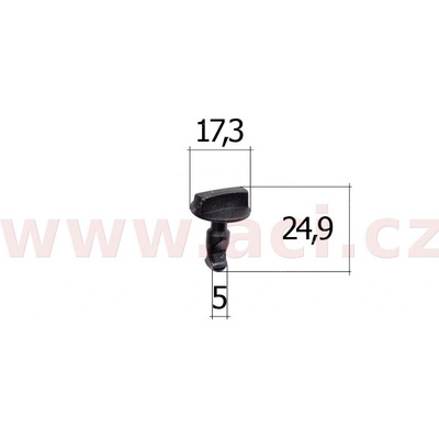 plastová příchytka (sada 5 ks) UP 15579Z