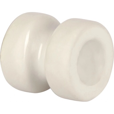 Izolátor rohový pro elektrický ohradník, porcelánový