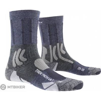 X-Bionic TREK PATH ULTRA LT 4.0 trekové ponožky modrá