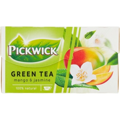 Pickwick zelený čaj mango a jasmín 20 x 1,5 g