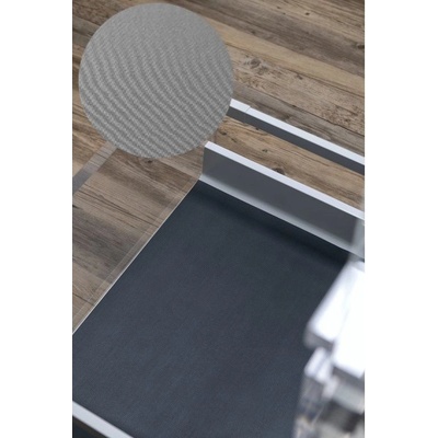 In-Design Protiskluzná podložka s TEXTIL vzorem 1,2 mm - šedá