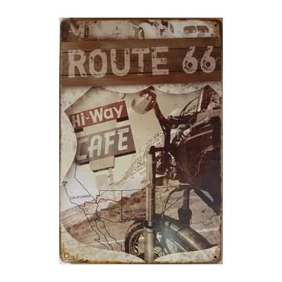 Ceduľa Route 66