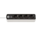 brennenstuhl 4 Plug 1,5 m Switch (1153240020)