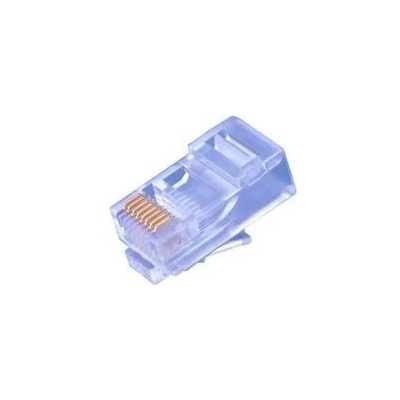 Telefónny konektor 8P8C / RJ45 na drôt CAT 6e, 100ks TEL0052.1