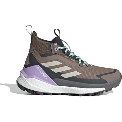 adidas Terrex Дамски туристически обувки adidas Terrex Women's Terrex Free Hiker 2 GTX Walking boots - Trace Brown / Wonder Alumina / Carbon - размер 38 2/3 (EU) (119-0596-1215)